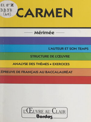 cover image of Carmen, Mérimée